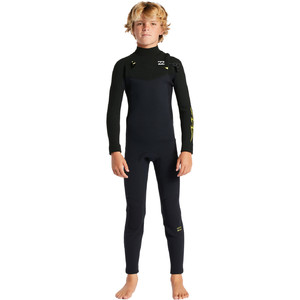 2023 Billabong Junior Revolution 4/3mm Gbs Chest Zip Neopreno ABBW100124 - Surplus